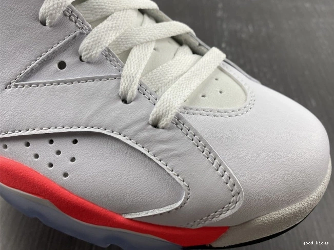 Rep 384664-123 White Infrared Jordan (2014) Retro 6 0708